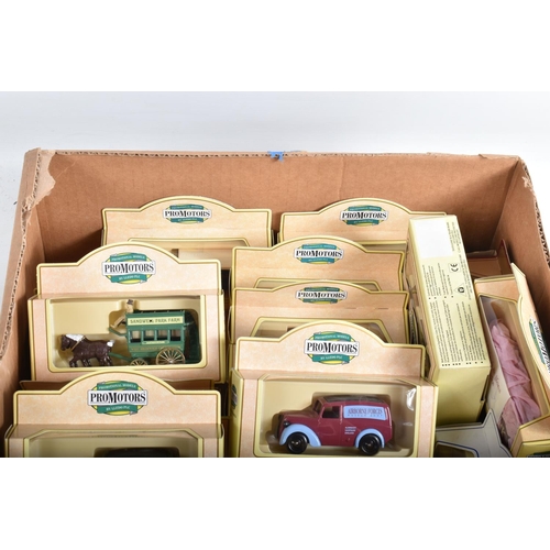 77 - THREE TRAYS OF BOXED LLEDO DIECAST MODEL VEHICLES, to include a selection of Days Gone Vanguards mod... 