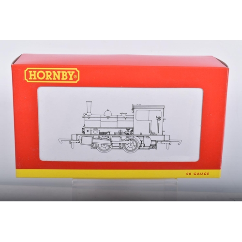 291 - THREE  BOXED OO GAUGE HORNBY MODEL RAILWAY LOCOMOTIVES, to include Class OF, Pug 0-4-0ST, no. 51240 ... 