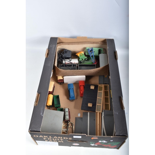 312 - A BOXED TRI-ANG RAILWAYS OO GAUGE TRAIN SET, No.RPC, comprising Steeple Cab 0-4-0 electric locomotiv... 