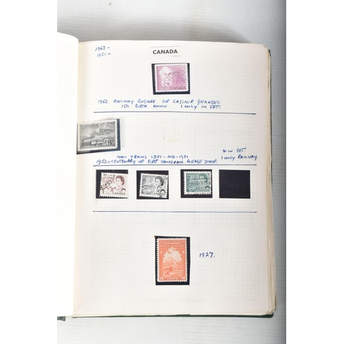 407 - WORLDWIDE COLLECTION OF STAMPS AS TRAIN THEMATICS