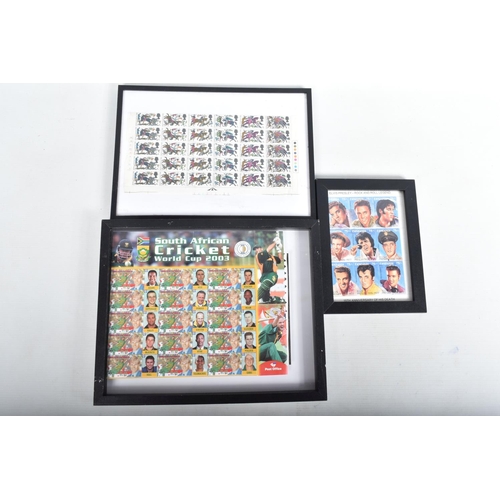 408 - BANANA BOX WITH COLLECTION OF WORLDWIDE FDCS IN ALBUMS, OFTEN ANIMAL THEMATICS, ALSO SOME FRAMED ITE... 