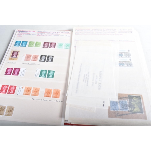 410 - VERY LARGE COLLECTION OF GB, IOM AND CI STAMPS IN A FEW ALBUMS AND MNAY NEW ISSUES ENVELOPES, rangin... 