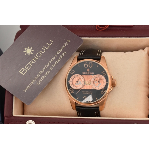 109 - SEVEN BOXED WRISTWATCHES, to include three Fila chronograph watches, two with titanium cases, one st... 