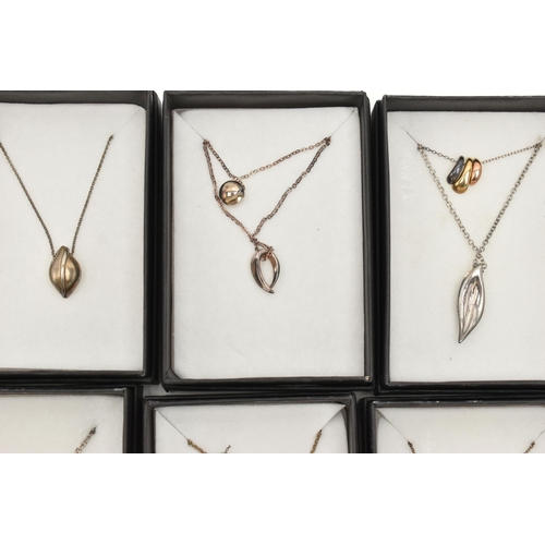 116 - AN ASSORTMENT OF 'KIT HEATH' JEWELLERY, to include fifteen white metal necklaces, some with gold pla... 