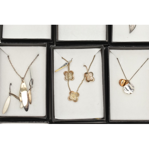 116 - AN ASSORTMENT OF 'KIT HEATH' JEWELLERY, to include fifteen white metal necklaces, some with gold pla... 