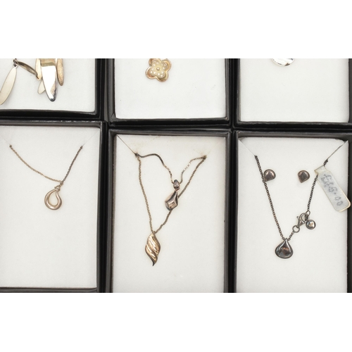 116 - AN ASSORTMENT OF 'KIT HEATH' JEWELLERY, to include fifteen white metal necklaces, some with gold pla... 