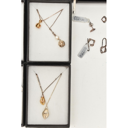 116 - AN ASSORTMENT OF 'KIT HEATH' JEWELLERY, to include fifteen white metal necklaces, some with gold pla... 