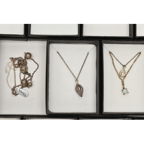 120 - ASSORTED 'KIT HEATH' JEWELLERY, to include a large circular form silver pendant necklace, a silver a... 