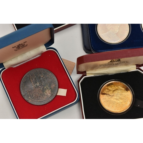 155 - A CARDBOARD BOX CONTAINING CONCORDE MEMMORABILIA AND OTHER COINS, to include a 2oz, 2013 Concorde Re... 