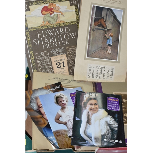 421 - ONE BOX OF ROYAL EPHEMERA featuring two books, George V & Edward VIII and King Emperors Jubilee, Tho... 