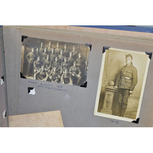 431 - ONE BOX OF EPHEMERA containing a large collection of modern postcards, family photographs, greetings... 