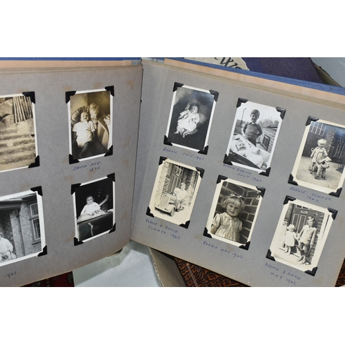 431 - ONE BOX OF EPHEMERA containing a large collection of modern postcards, family photographs, greetings... 