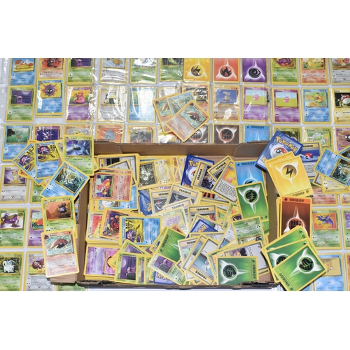 432 - A BOX OF POKEMON CARDS, ranging from Base Set to Japanese Neo Genesis, condition varies considerably... 