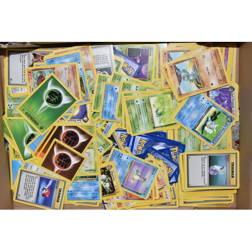 432 - A BOX OF POKEMON CARDS, ranging from Base Set to Japanese Neo Genesis, condition varies considerably... 