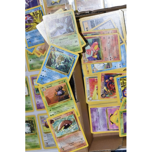 432 - A BOX OF POKEMON CARDS, ranging from Base Set to Japanese Neo Genesis, condition varies considerably... 