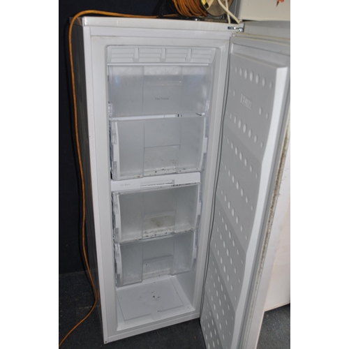 1062 - A BEKO TZDA504FW LARDER FREEZER width 54cm depth 56cm height 145cm (PAT pass and working at -18 degr... 