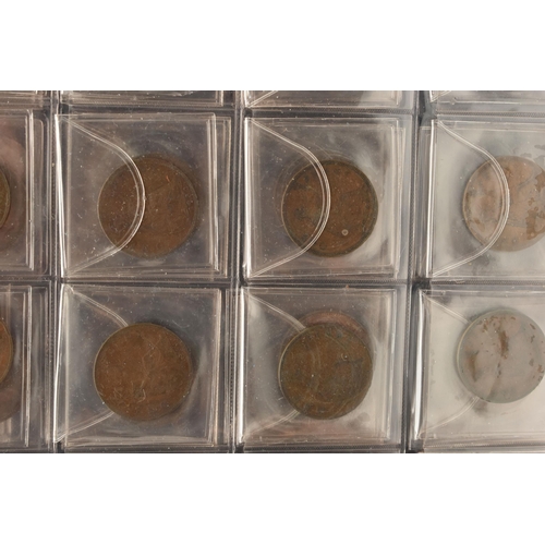 105 - A COIN ALBUM CONTAINING MOSTLY MID 20TH CENTURY UK COINS, to include copper and silver content Halfc... 