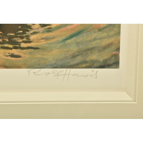 308 - ROLF HARRIS (AUSTRALIA 1930) 'SWAN IN THE MORNING' a signed limited edition print on paper, 89/195 w... 