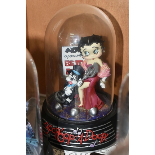 380 - A GROUP OF THIRTEEN 'BETTY BOOP' FRANKLIN MINT LIMITED EDITION HAND PAINTED SCULPTURES, comprising M... 