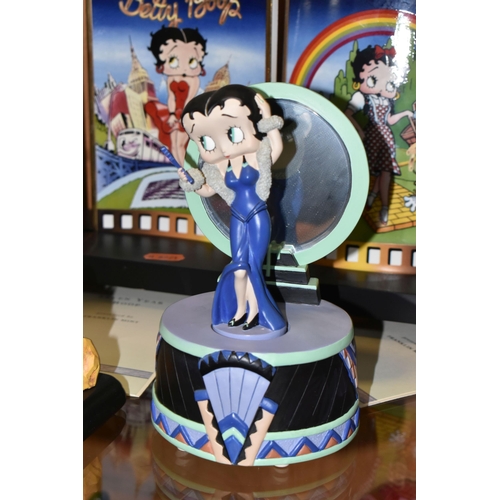 392 - A COLLECTION OF BETTY BOOP COLLECTABLES, comprising a Boop 2000 Official Betty Boop Millennium Water... 