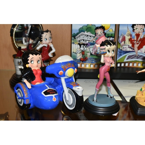 392 - A COLLECTION OF BETTY BOOP COLLECTABLES, comprising a Boop 2000 Official Betty Boop Millennium Water... 