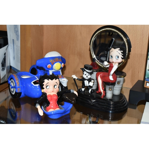 392 - A COLLECTION OF BETTY BOOP COLLECTABLES, comprising a Boop 2000 Official Betty Boop Millennium Water... 