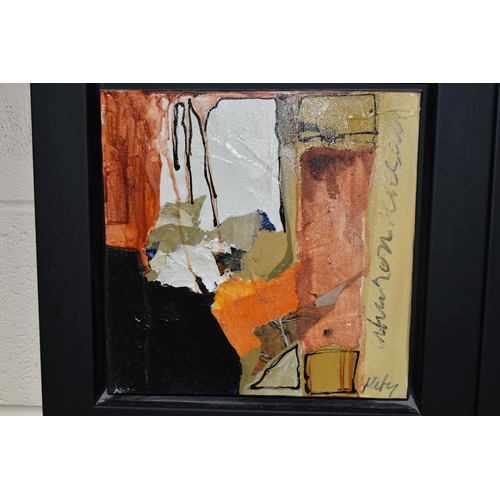 437 - SUZANNE METZ (SOUTH AFRICA / CANADA) TWO ABSTRACT STUDIES ON CANVAS, both signed bottom right and ve... 