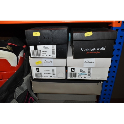 495 - A LARGE QUANTITY OF WOMEN'S SHOES to include mostly size 6 UK/39 EU shoes from named manufacturers c... 