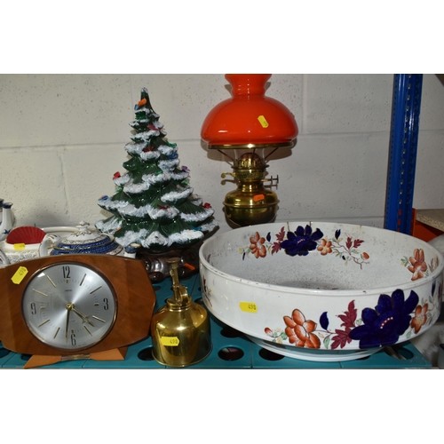 498 - THREE BOXES AND LOOSE CERAMIC ORNAMENTS AND MISCELLANOUS ITEMS to include a West Mercedes racing jac... 