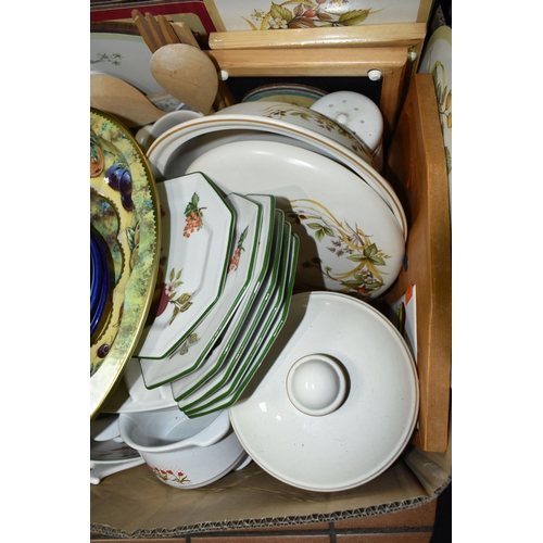 499 - EIGHT BOXES OF MIXED CERAMICS AND GLASSES to include a box of mugs comprising retro Disney and Muppe... 