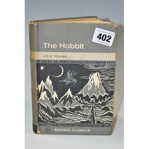 402 - THE HOBBIT, J.R.R. Tolkien, Heritage of Literature Series No. 88, Longmans, 1966, original illustrat... 