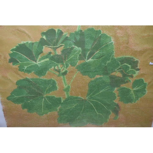 590 - SIR DUNCAN OPPENHEIM (1904-2003) 'PELARGONIUM', a limited edition silkscreen print depicting a singl... 