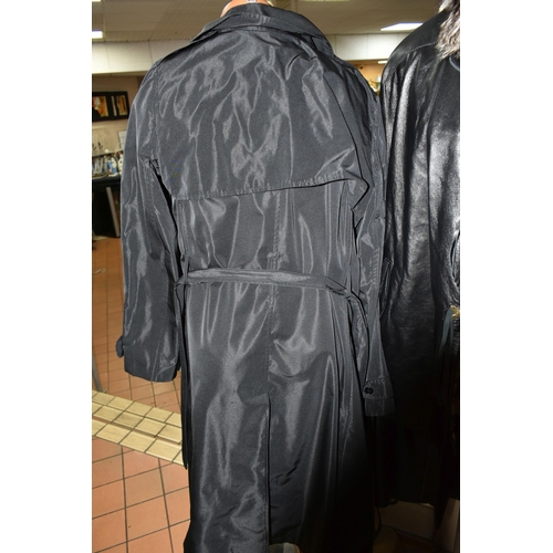 601 - A GROUP OF EIGHT LADIES JACKETS AND LEATHER SUIT, comprising a Dolce & Gabbana black belted trench c... 