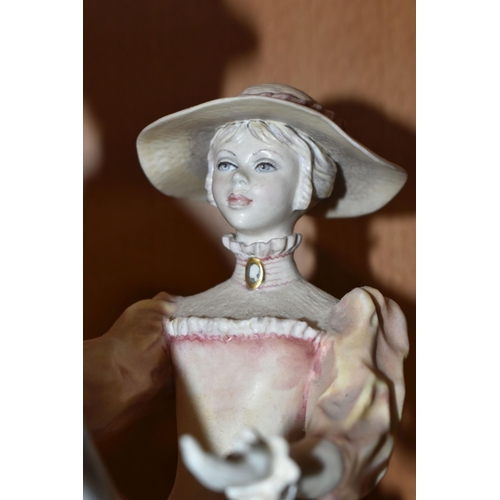 333 - AN ALBANY FINE CHINA LIMITED EDITION FIGURE GROUP, 'Rendezvous', with certificate numbered 21/100, h... 