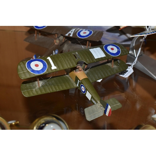 348 - THREE CORGI MODEL AIRCRAFT, comprising an Aviation Archive AA37802 Albatross D.V Ritter von Roth 191... 