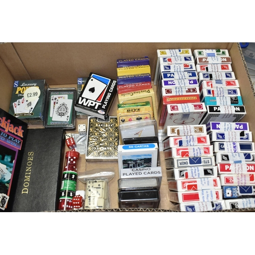 532 - ONE BOX OF PLAYING CARDS, to include thirty sealed decks of playing cards used in actual play in Las... 