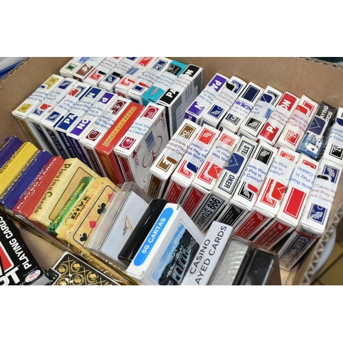 532 - ONE BOX OF PLAYING CARDS, to include thirty sealed decks of playing cards used in actual play in Las... 