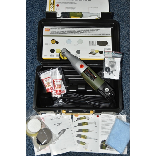 136 - A 'PROXXON' POLISHING ANGLE POLISHER KIT, EU plug, No. 28 660, Micromot system (condition report: ne... 