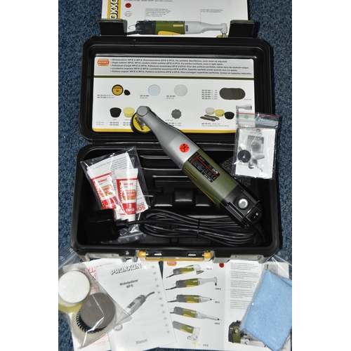 137 - A 'PROXXON' POLISHING ANGLE POLISHER KIT, EU plug, No. 28 660, Mircomat system (condition report: ne... 