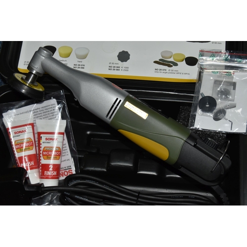 137 - A 'PROXXON' POLISHING ANGLE POLISHER KIT, EU plug, No. 28 660, Mircomat system (condition report: ne... 