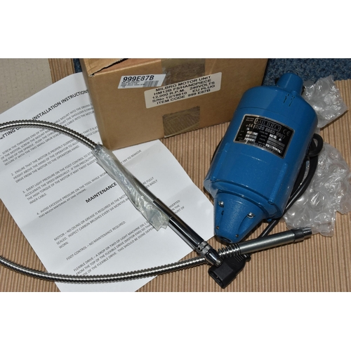 160 - A MILBRO MOTOR UNIT HM 12B F5/ HANDPIECE, European plug, 12000 RPM, 240v,(condition report: new in b... 