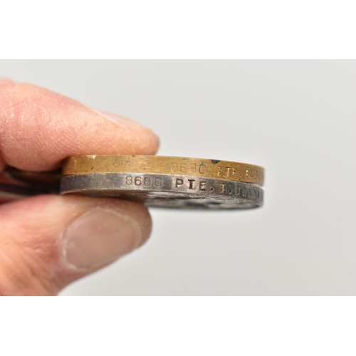 209 - A SMALL TIN CONTAINING COINS BANKNOTES AND MEDALS, to include Norway Kroners 1000, 200, 100 and 50 K... 