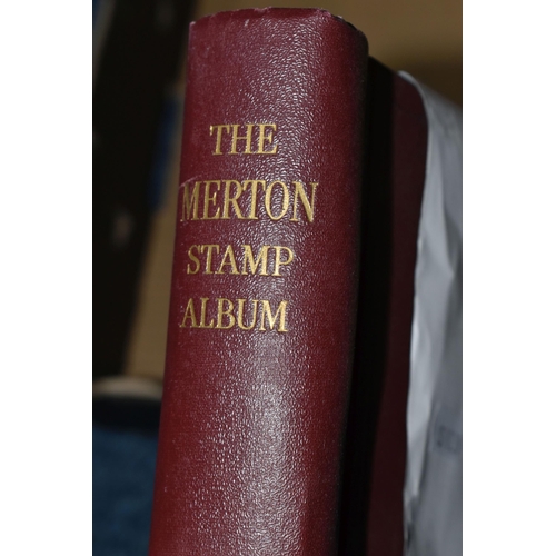 348 - STAMP ALBUM WITH WORLDWIDE RANGES, we note strength in mid period Germany