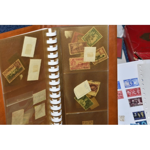 349 - BOX OF WORLDWIDE STAMPS to include various small albums and junior collections and in packets (1 box... 