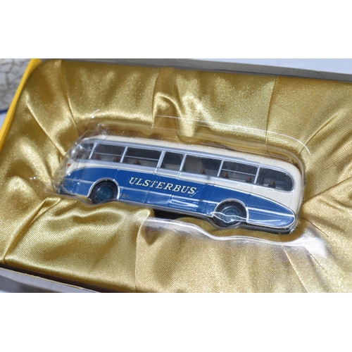 360 - FOURTEEN BOXED DIE CAST LIMITED EDITION MODEL BUSES AND COACHES, to include a Corgi Burlingham Seagu... 