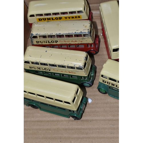 362 - A QUANTITY OF ASSORTED DINKY TOYS 29c/290 DOUBLE DECKER BUSES, mixture of all three types of radiato... 