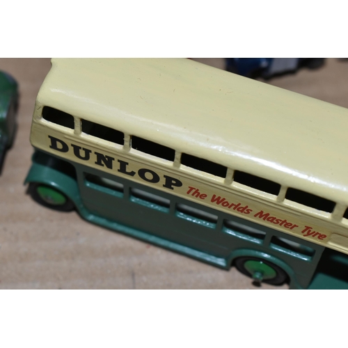 362 - A QUANTITY OF ASSORTED DINKY TOYS 29c/290 DOUBLE DECKER BUSES, mixture of all three types of radiato... 