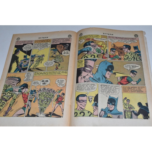 403 - A BATMAN NO.171 DC COMIC, first Silver Age appearance of The Riddler, inspired the pilot episode of ... 