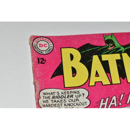 403 - A BATMAN NO.171 DC COMIC, first Silver Age appearance of The Riddler, inspired the pilot episode of ... 