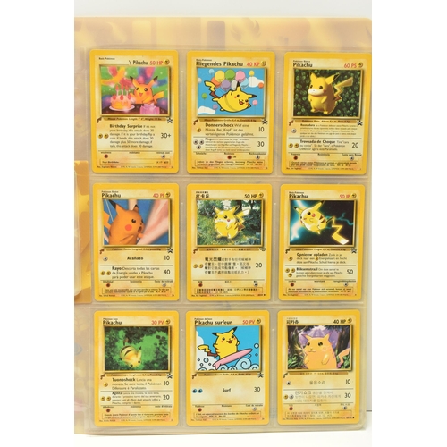 432 - A BOX OF POKEMON NON NUMBERED PROMO CARDS, includes a sealed Japanese Birthday Pikachu, a Birthday P... 